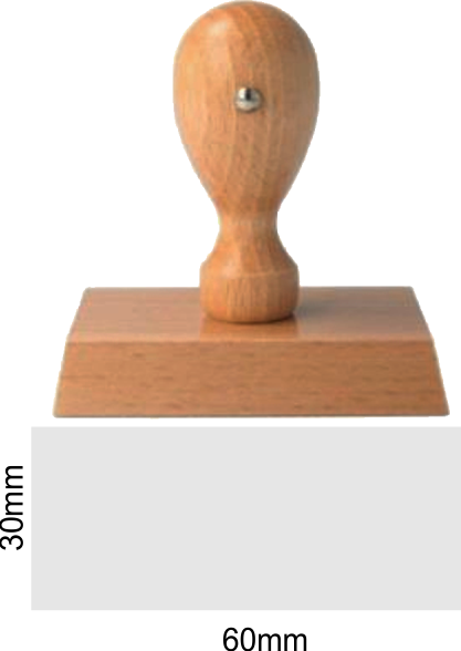 Klassik Holzstempel